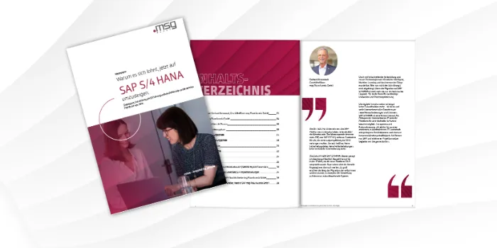 Warum es sich lohnt, jetzt auf S/4HANA umzusteigen.