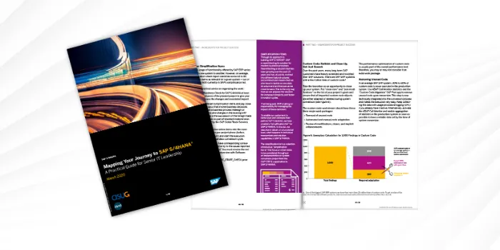 Mapping your Journey to SAP S/4HANA: A Practical Guide for Senior IT Leadership