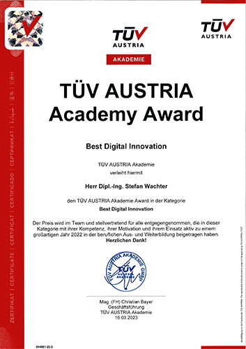 TÜV Award